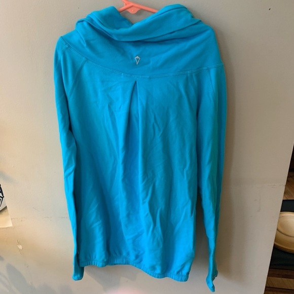 Ivivva Light Blue girls Sweater Wrap 10 - Picture 3 of 13